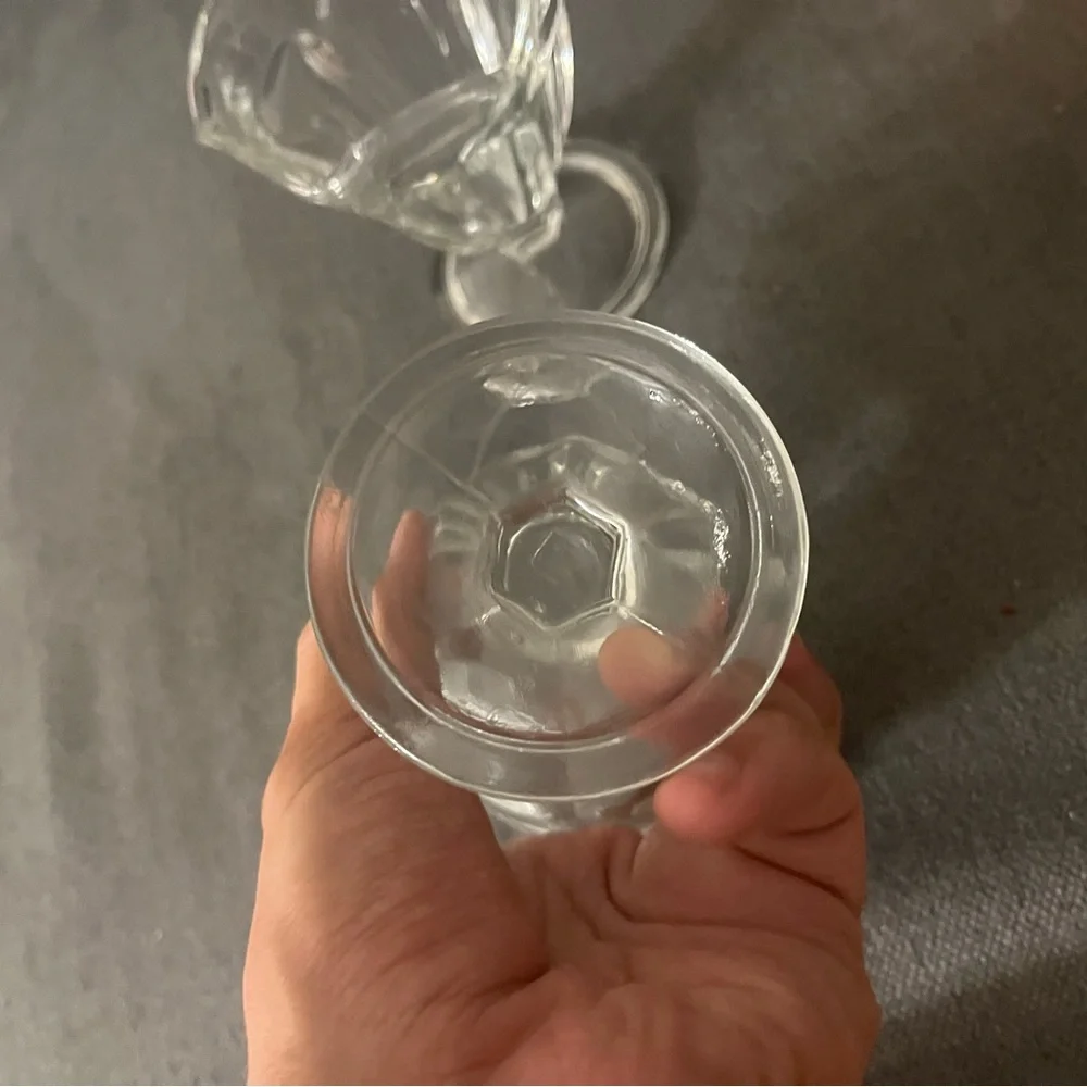 Anchor hocking Elegant tulip shaped Glass Dessert Cups (set of 4) cottagecore